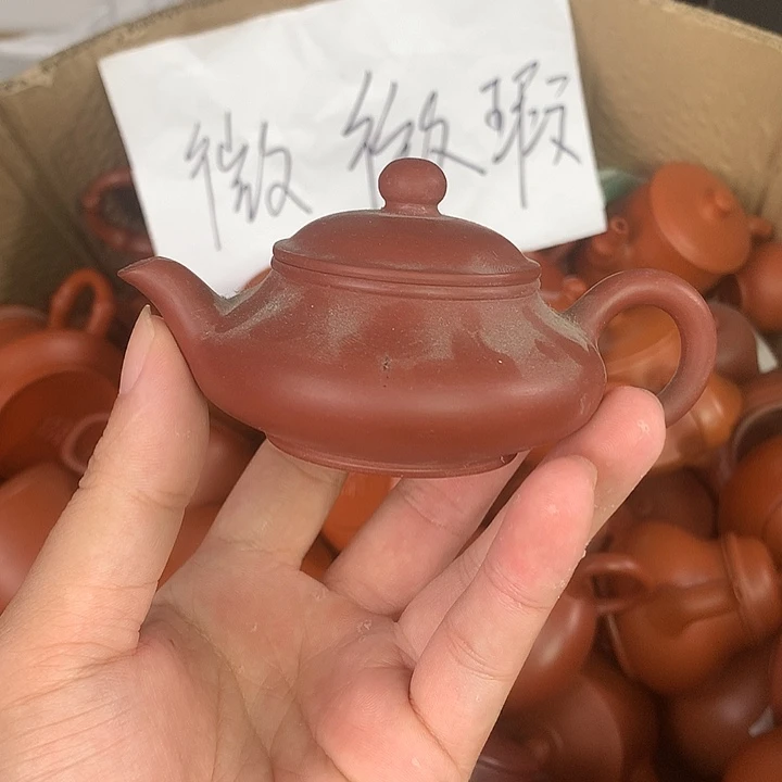 原矿朱泥茶具茶壶家用80