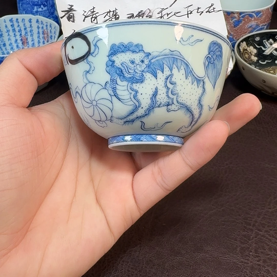 现代景德镇陶瓷杯