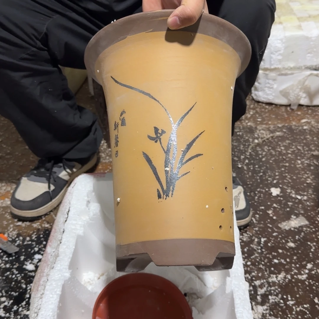 紫砂花盆口径20.25口径