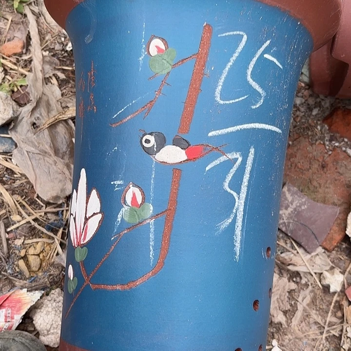 紫泥花盆紫砂花盆