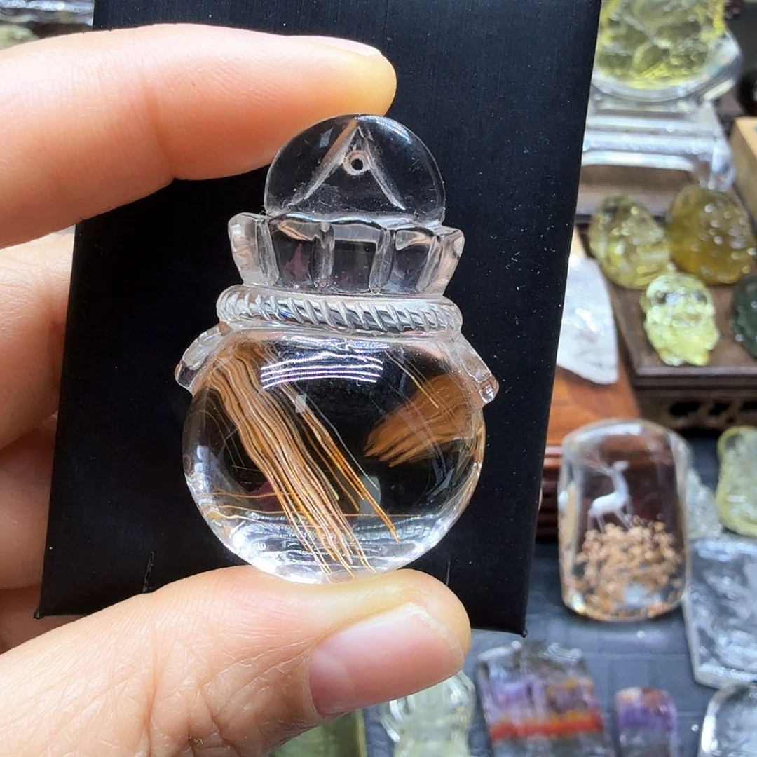 未镶嵌水晶颈饰天然水晶颈饰未镶嵌