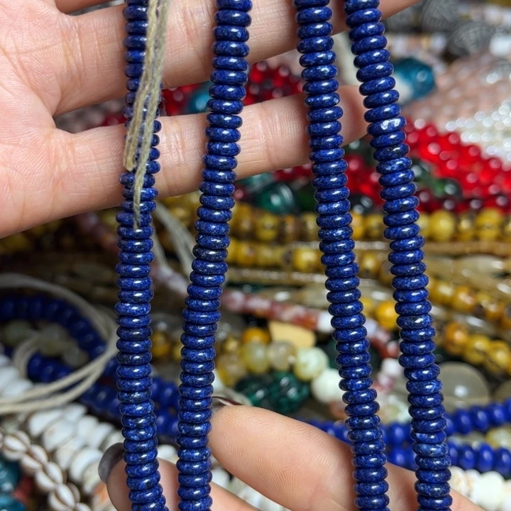 颈饰琉璃215青金一条