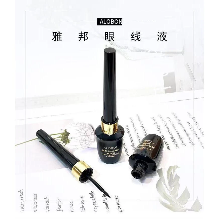 ROOBOO防水持妆眼线液笔眼胶笔女眼线膏硬头速干不易晕染推荐防水