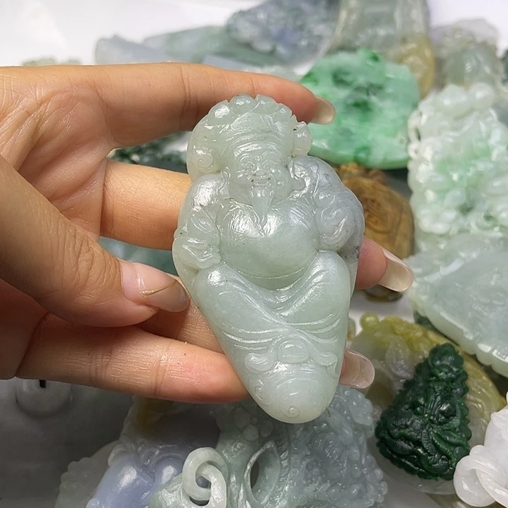 我***我颈饰未镶嵌翡翠毛货16