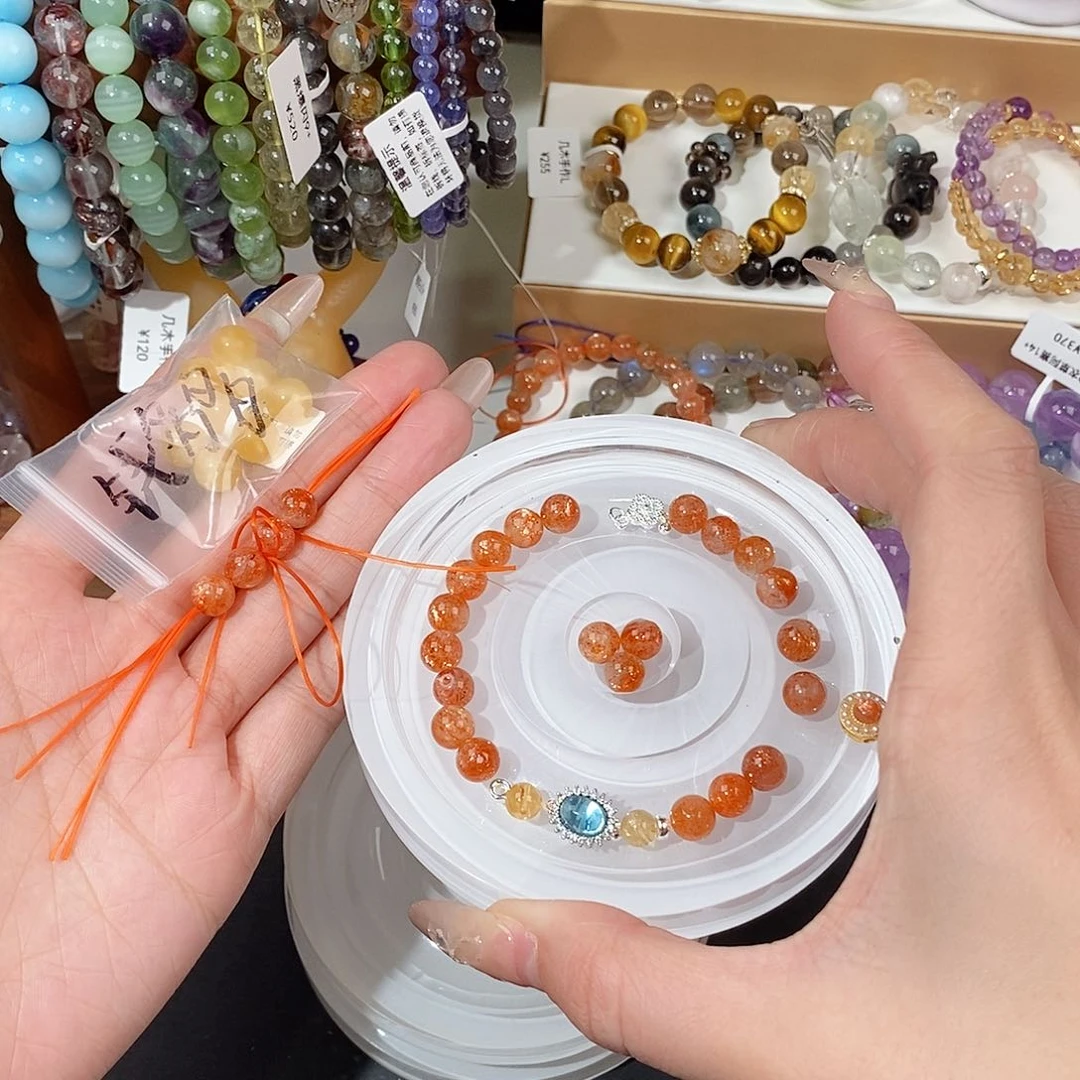 水晶手链未镶嵌?*多14整多走