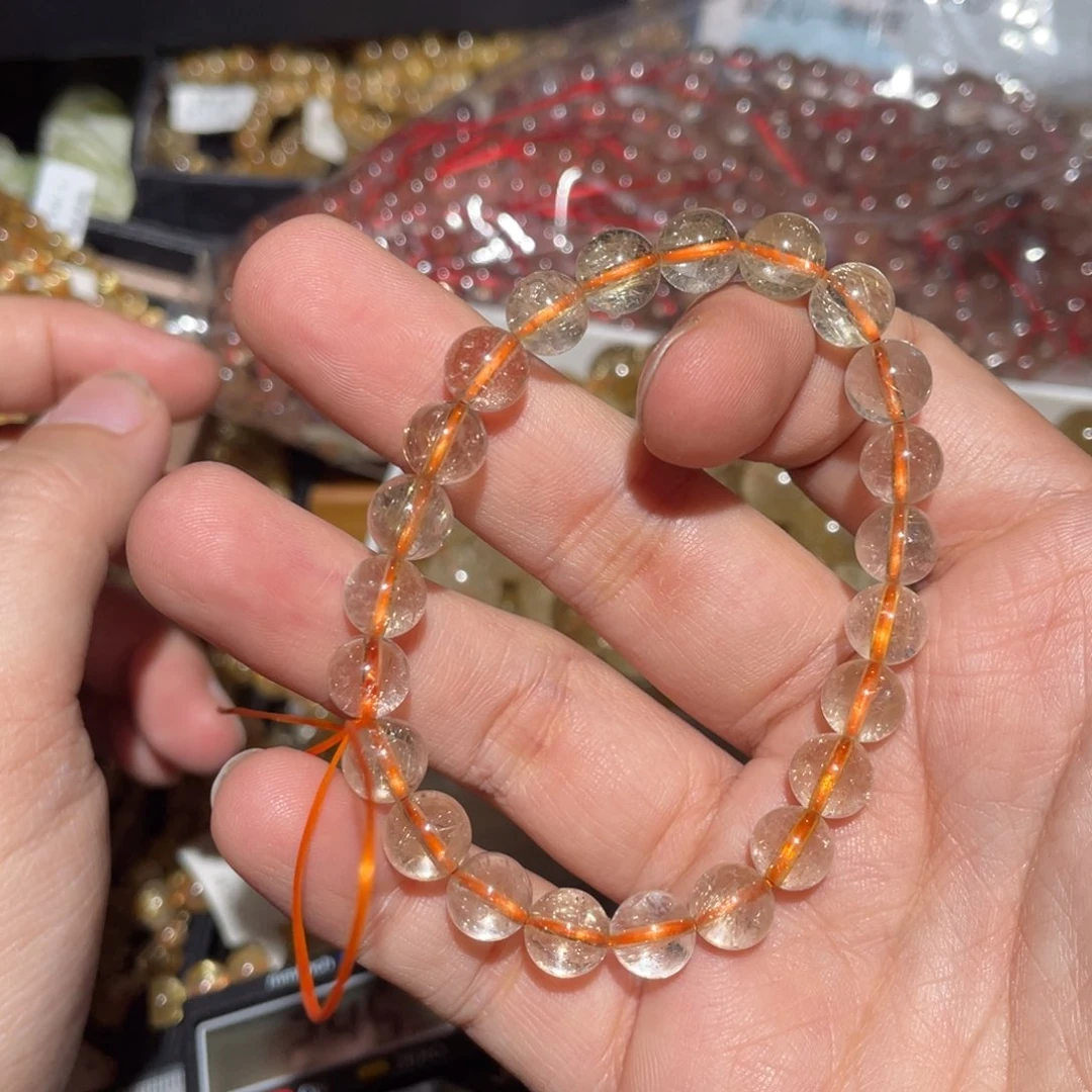 水晶手链未镶嵌涓**流手链