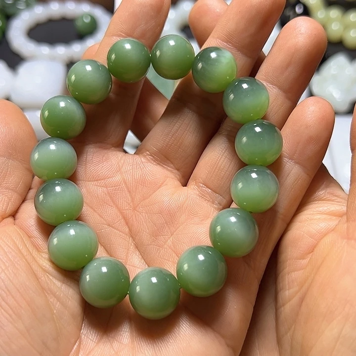 和田玉手串未镶嵌