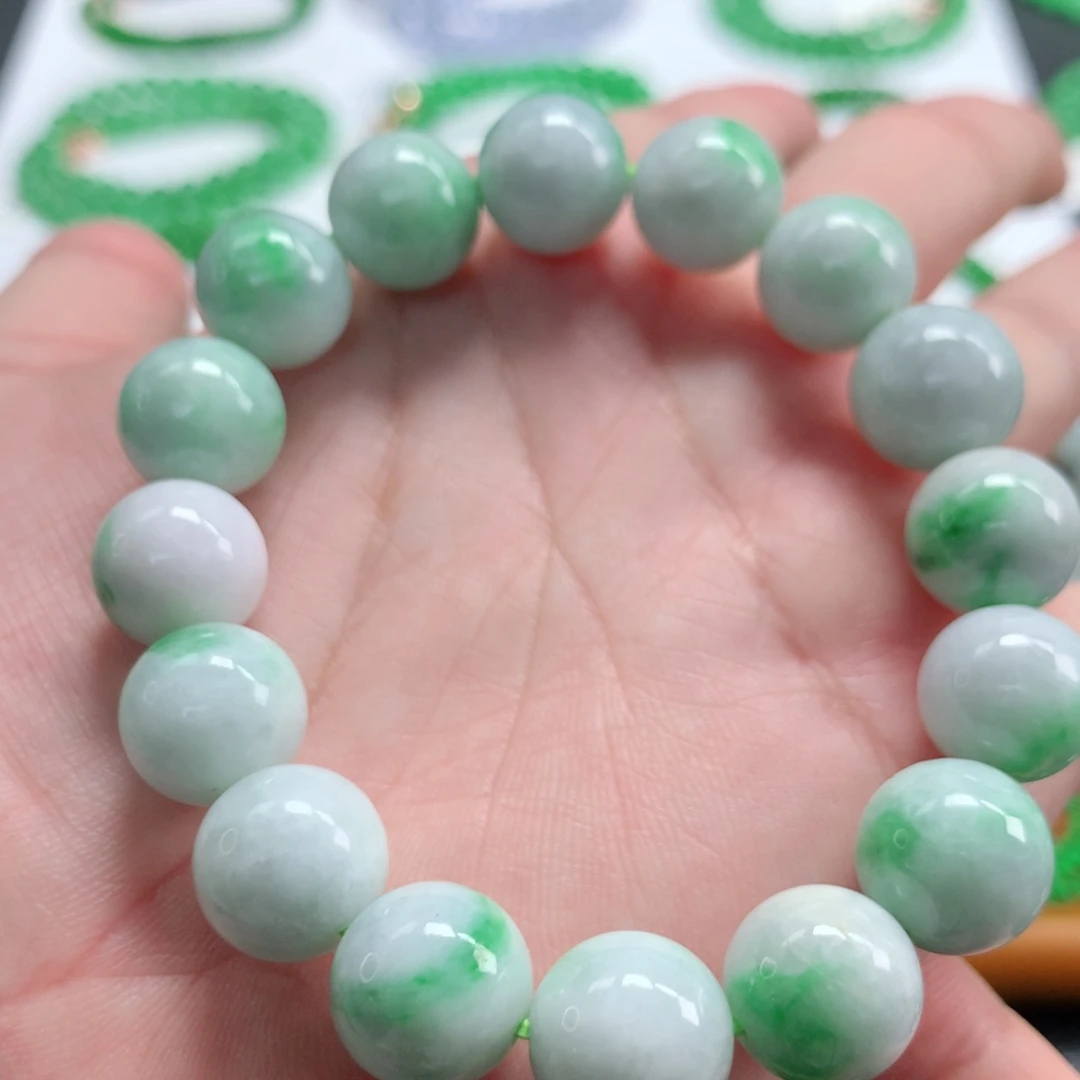 翡翠未镶嵌手链翡翠