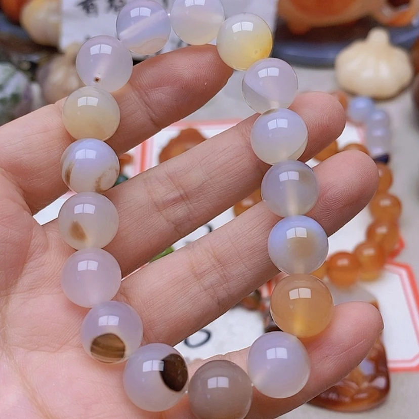 【闪购商品】未镶嵌玛瑙/玉髓珠宝半成品回*赢