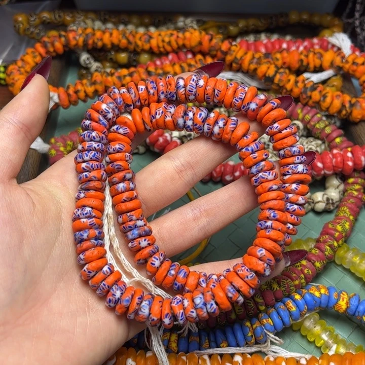 颈饰玻璃7931 甜甜圈一条