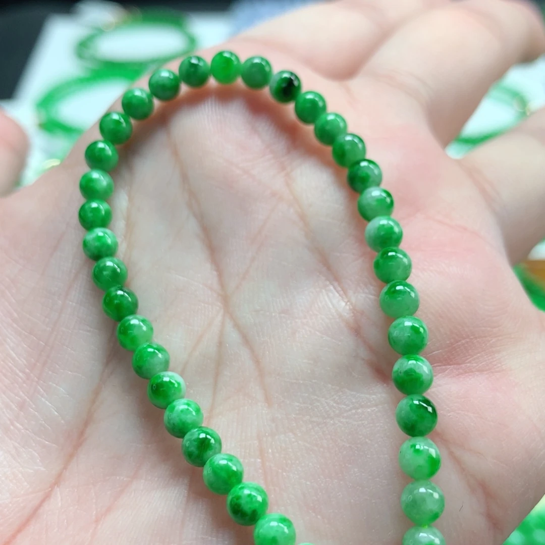 翡翠未镶嵌手链翡翠