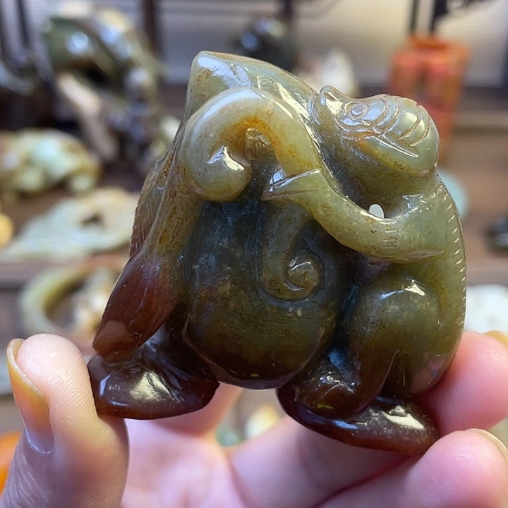 未镶嵌和田玉（糖玉）挂件