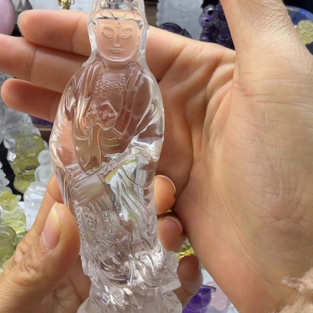 银***区珠宝半成品水晶未镶嵌