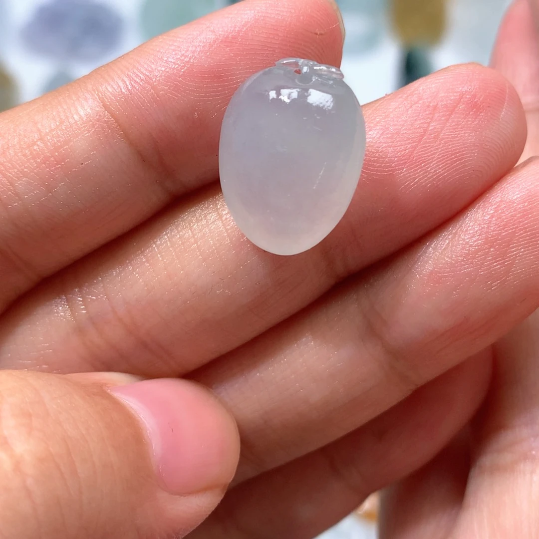 未镶嵌定制翡翠桃子