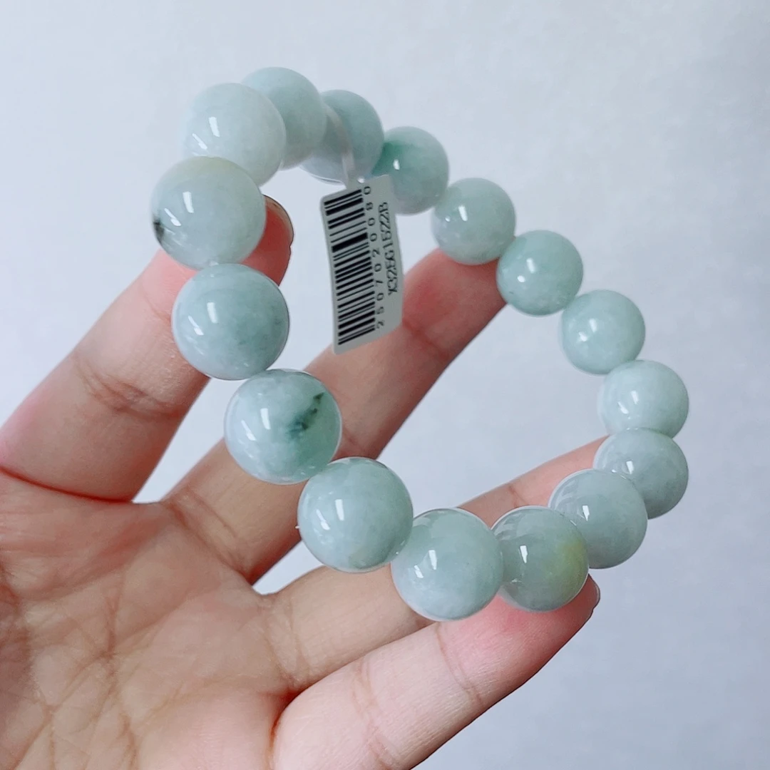 未镶嵌定制翡翠珠串