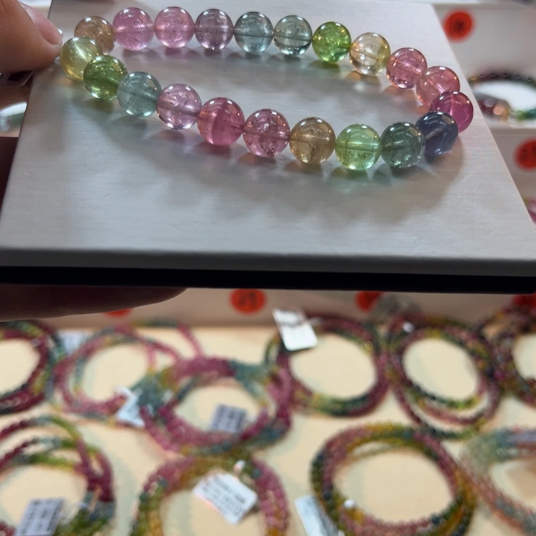 未镶嵌手链碧玺碧玺