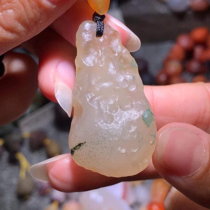 未镶嵌玛瑙/玉髓珠宝半成品