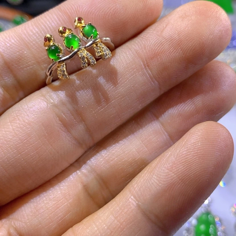 【闪购商品】翡翠挂件银S925镶嵌期*天然翡翠