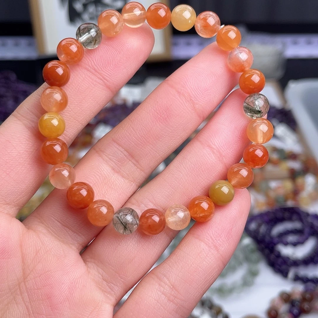 未镶嵌手串水晶天然