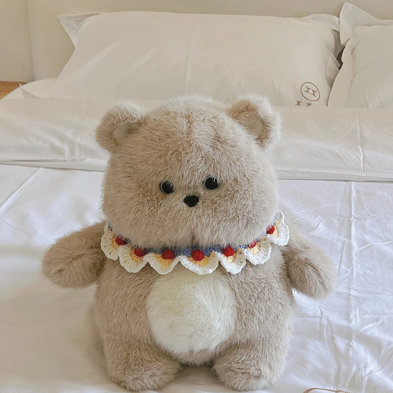 【安之静雅】可爱小熊玩偶包包兔子公仔双肩包娃娃背包毛绒玩具生日