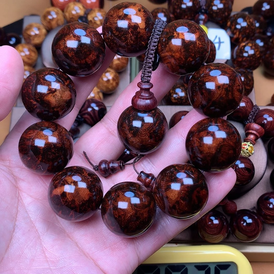 黄花梨/降香黄檀用****2黄花梨手串2.5