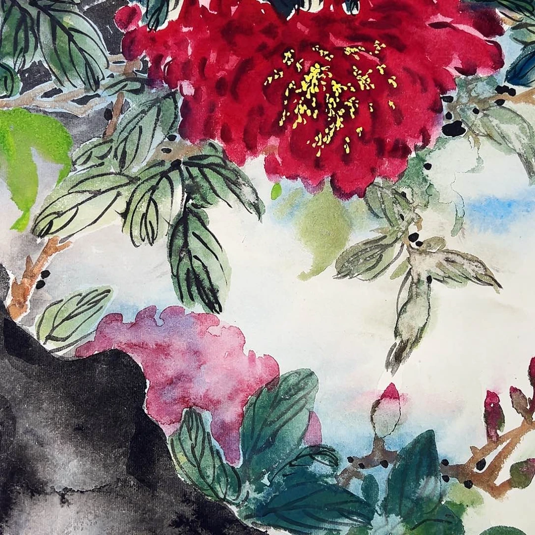 国画纯手绘作品欣赏