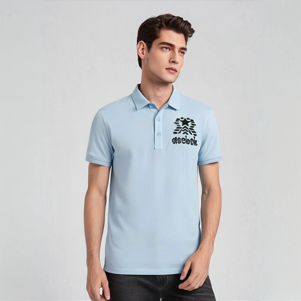 aoebok奥意伯克男士户外POLO短袖衫夏季速干抗抑菌T恤运动休闲服