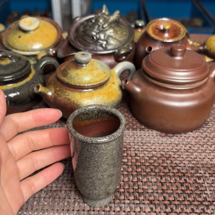 茶杯紫砂小闻香杯80