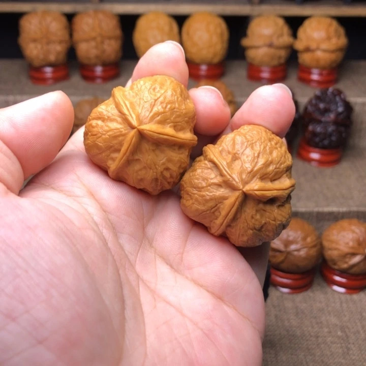 把件文玩核桃59粽子三棱35