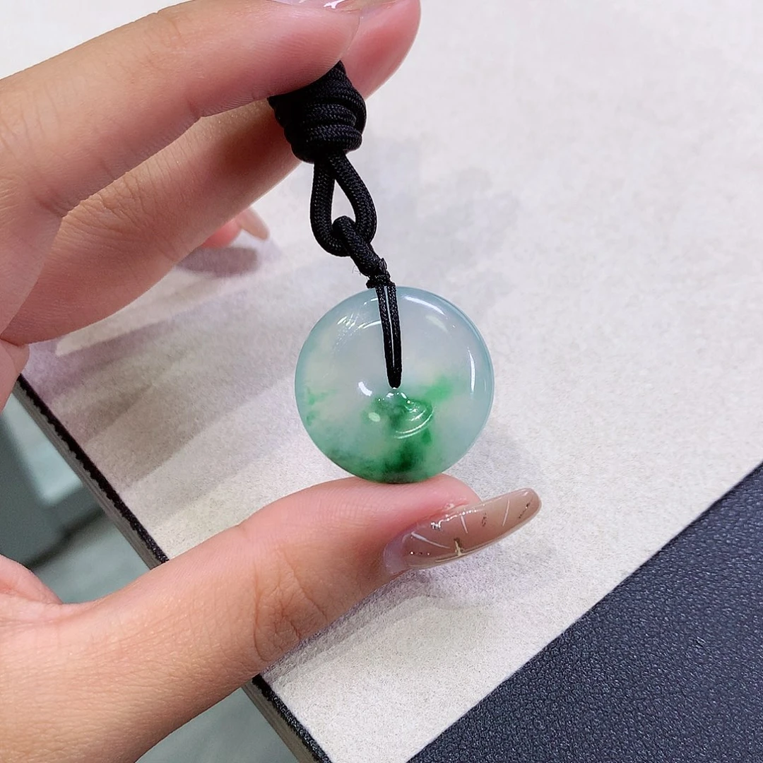 翡翠未镶嵌吊坠(不含链)23.5-5.4