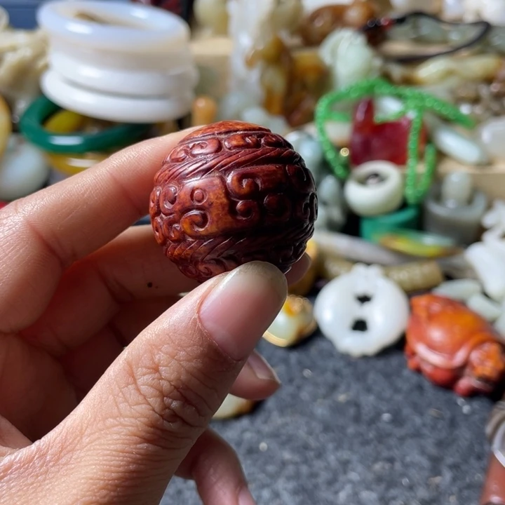 和田玉未镶嵌吊坠(不含链)