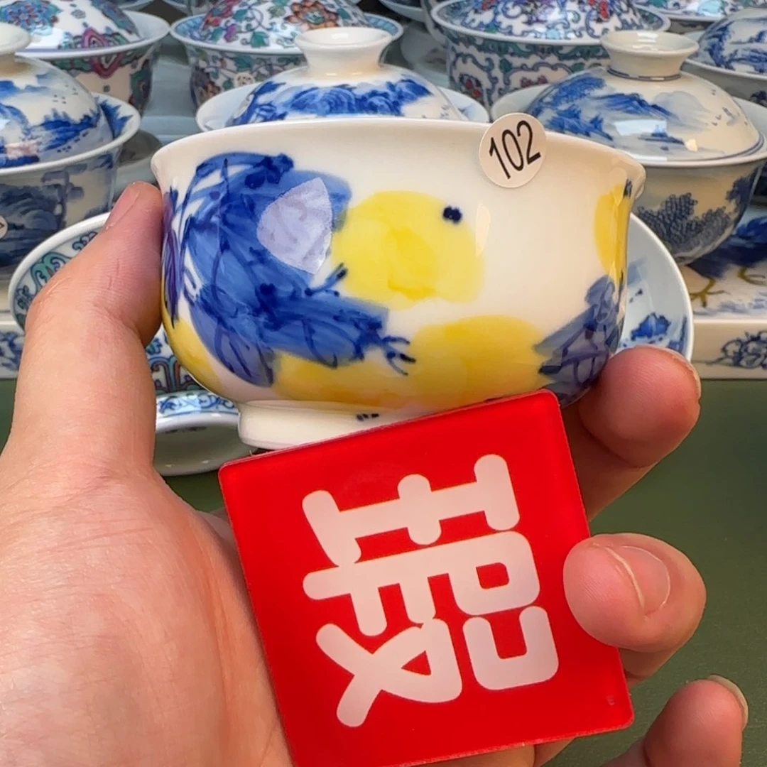 景德镇手工手绘茶具102