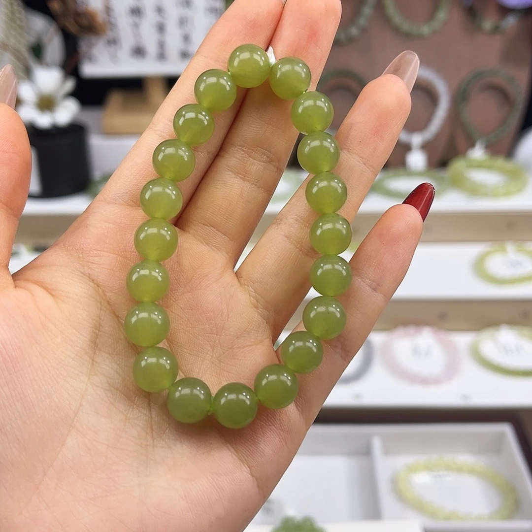 小***馆和田玉未镶嵌手链