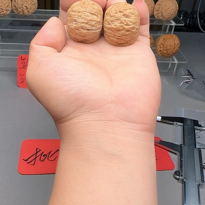 九***N木质类铁锤妹妹文玩核桃