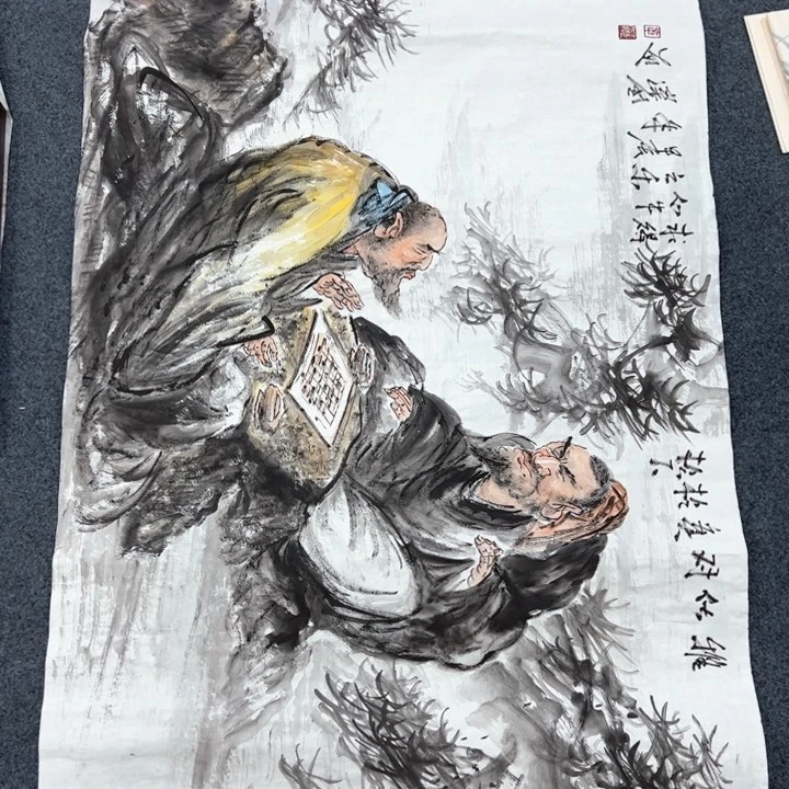 国画纯手绘作品欣赏图