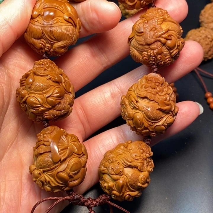 X***n橄榄核手串/手链钟馗手串
