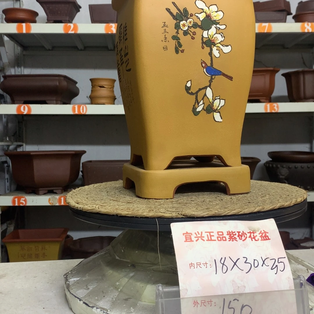 紫砂花盆精品紫砂花盆包邮