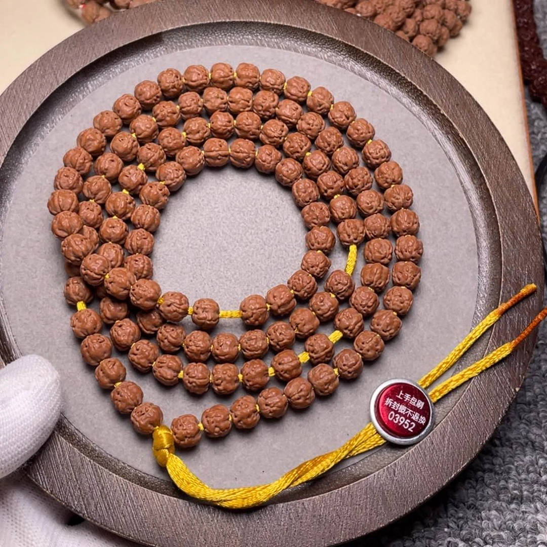 手串金刚菩提东****?精品毕业佛手108尺寸7.2
