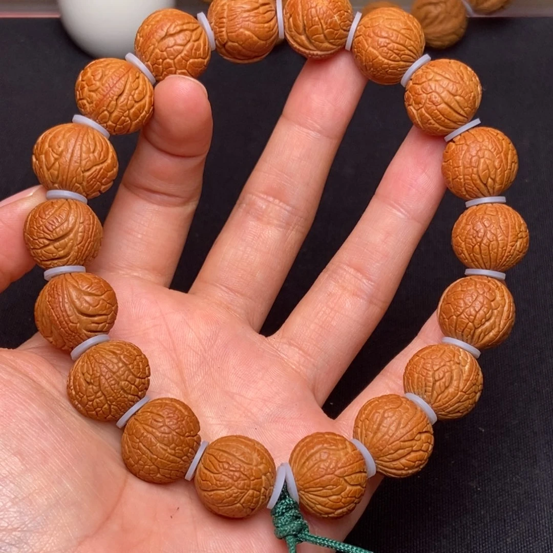 桃核手串秦岭龙纹桃核手串