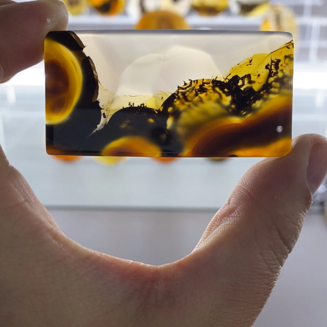 玛瑙/玉髓合金颈饰