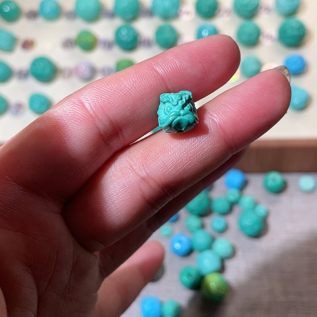 手工雕刻配饰配珠卡9+