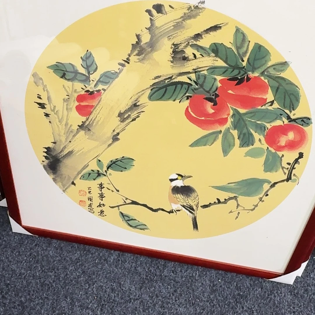 纯手绘国画作品好