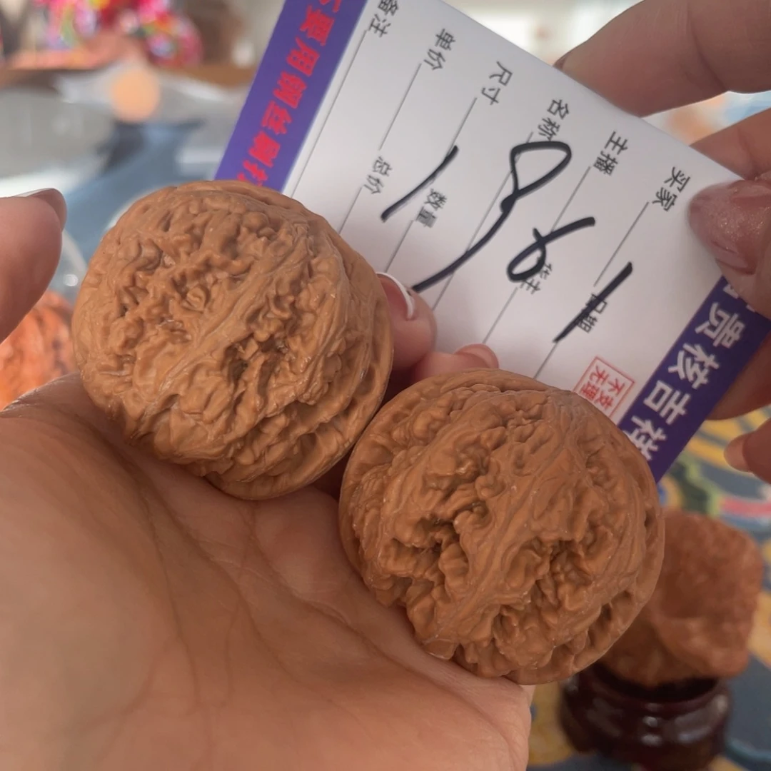 把件核桃43棉一点球筋粗筋大克重