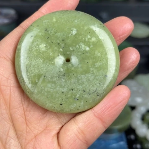 和田玉珠宝半成品未镶嵌
