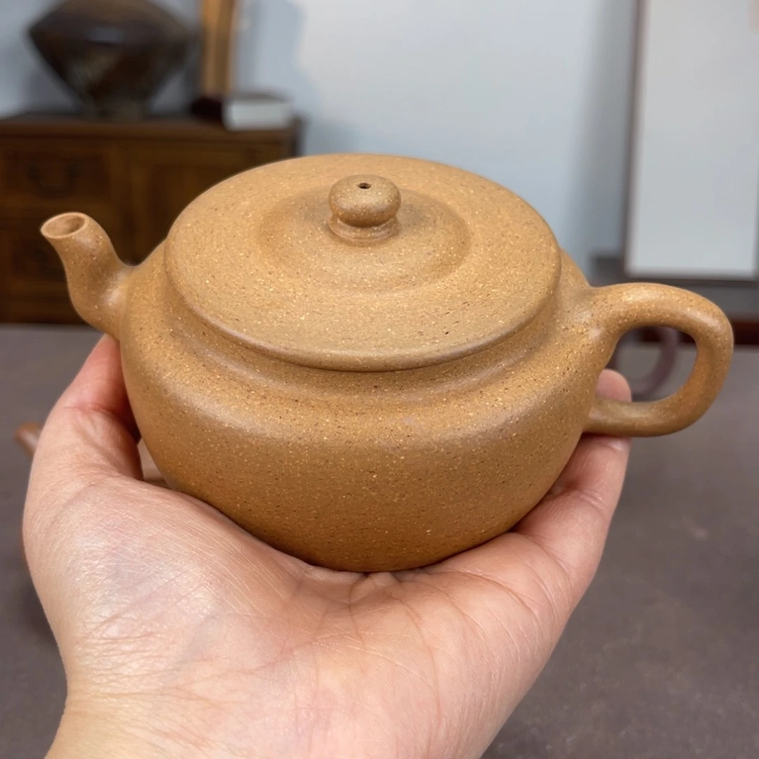 段泥茶壶旭帽黄金段200
