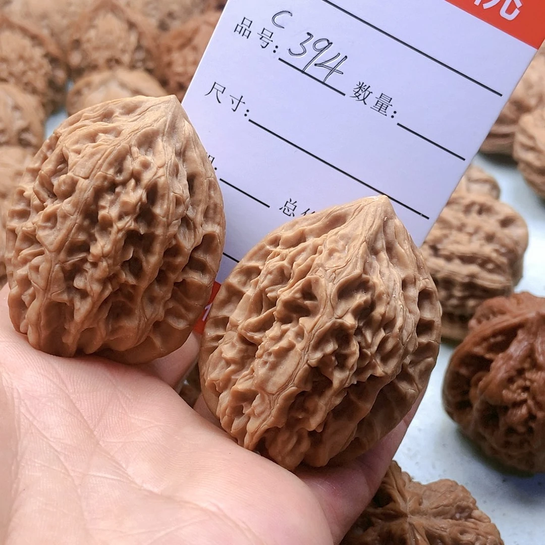 把件桃核394号鸡心39尺