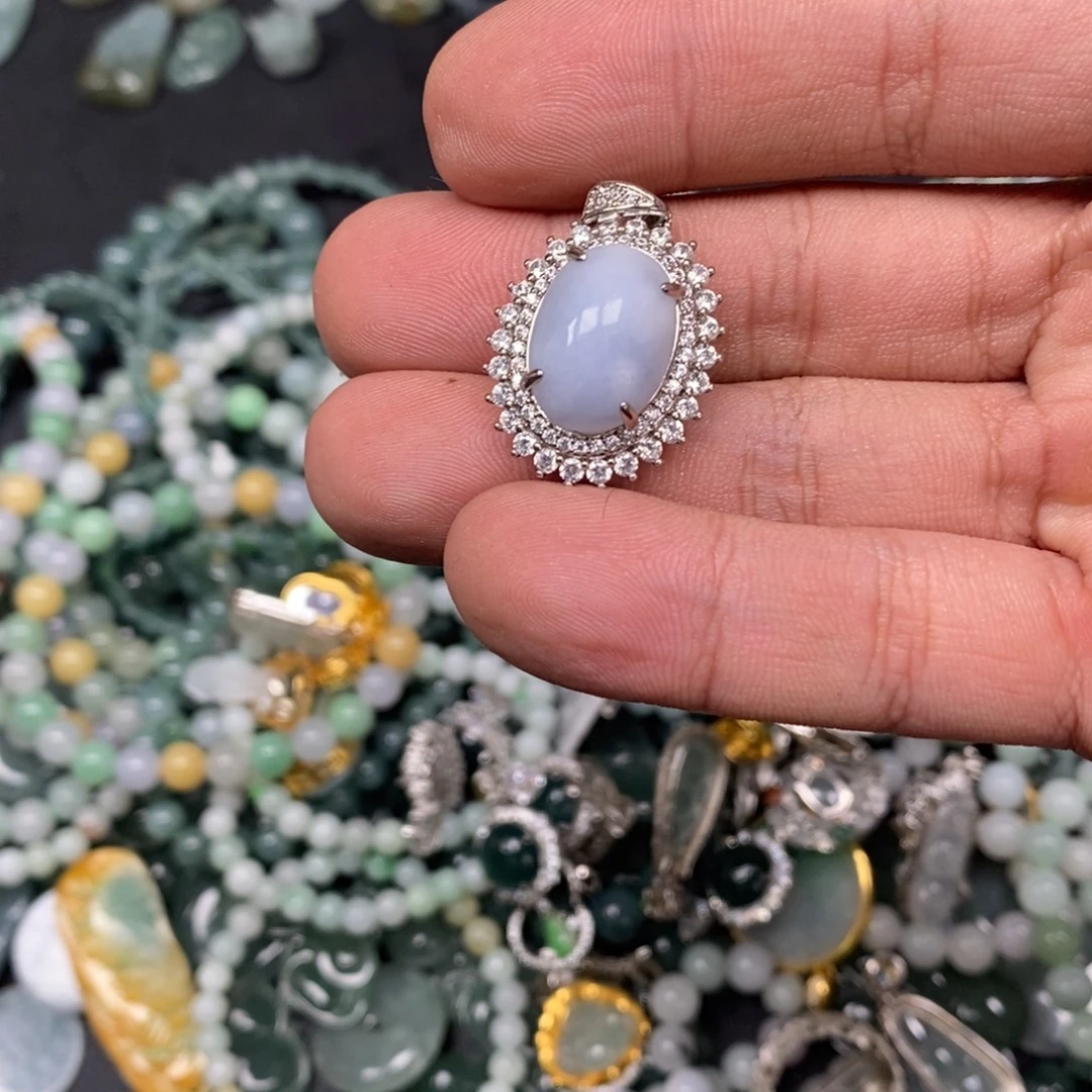 翡翠未镶嵌手链天然a货翡翠30