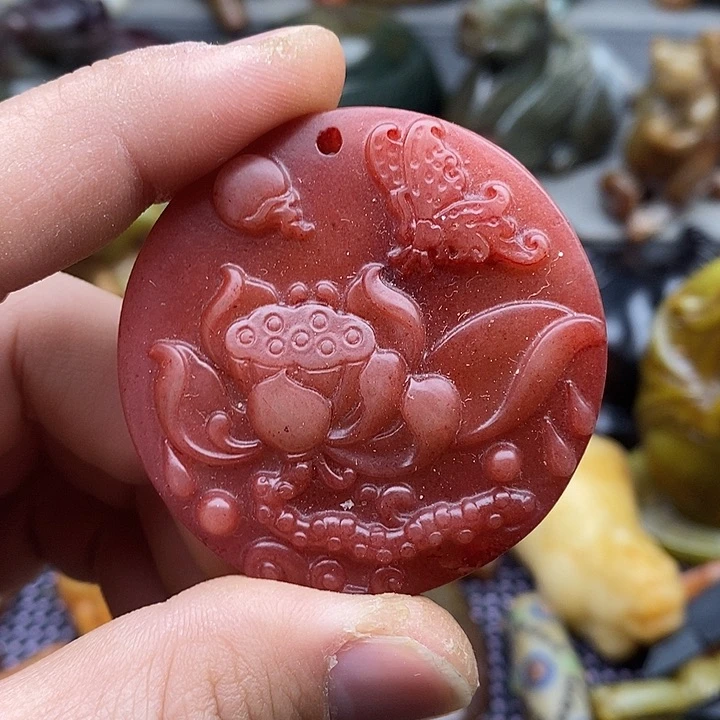 未镶嵌蛇纹石玉颈饰