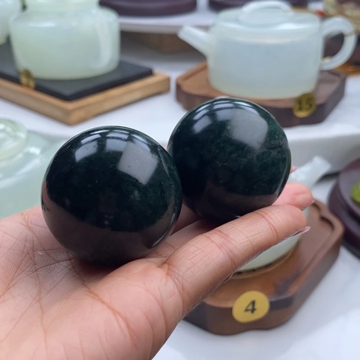 岫玉未镶嵌四大名玉手把件