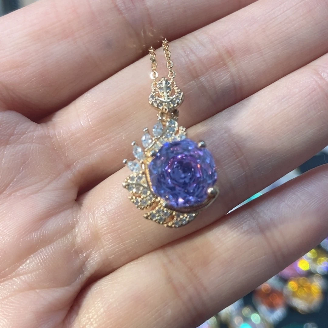 66锆石（处理）吊坠